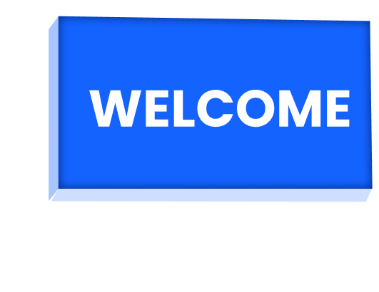 Smart Doormat WELCOME sign